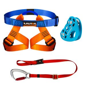 Fusion Climb FK-K-HLT-01 - Kit de arnés para niños con cremallera