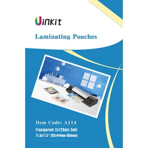 Uinkit - Bolsas para plastificar térmicamente en caliente (5 mil, 4,25 x 6,25,9 x 11,5,11,5 x 6.9 in)