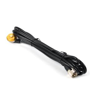 Himanjie tcj-n1 3/8 A 3/4 orificio de soporte con 13 '/alrededor de 13.1 foot Cable Coaxial RG-58 NMO a PL259 para todos los NMO VHF/UHF/CB Antena de