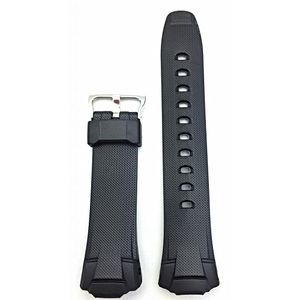17 mm negro, estilo de G SHOCK, Material de hule Watch Band – -cómodo y duradero, de poliuretano (PU)