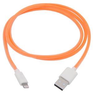 MobileSpec Cable Lightning para Universal/Smartphone, color naranja