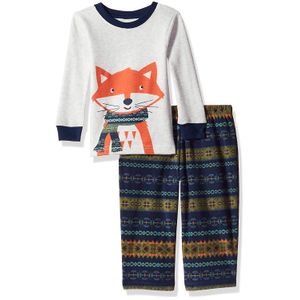 Carter 's Fox print PJ Set (Toddler/Kid)