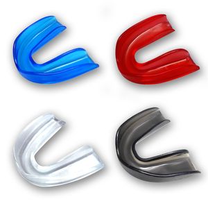 Zooshine - Juego de 4 protectores de boca moldeables para baloncesto, boxeo, taekwondo, fútbol, kickboxing, material de silicona médica sin BPA