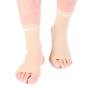 Doc Miller - Calcetines de compresión para fascitis plantar, de grado médico, para tobillo y talón, apoyo para tendón de Aquiles, espolones de talón,
