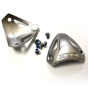 Axo Aragón talón Insertos de arranque (Plata, talla única)