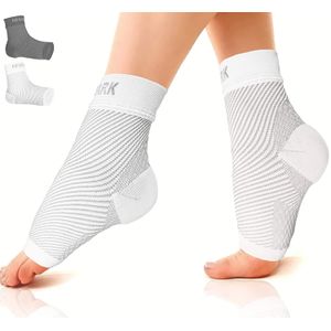 Newmark - Calcetines de fascitis plantar con soporte de arco para hombres y mujeres – mejor calcetines de compresión para tobillo para aliviar el dolo