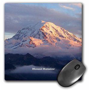 3dRose Mount Rainier través de las nubes Mount Rainier National Park Mouse Pad (MP _ _ _ _ _ _ _ _ _ _ 156406 _ _ _ _ _ _ _ _ _ _ 1)