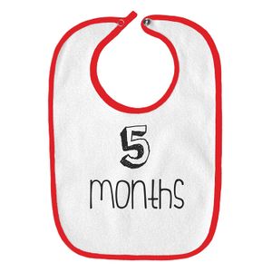 Babero de bebé de 5 meses