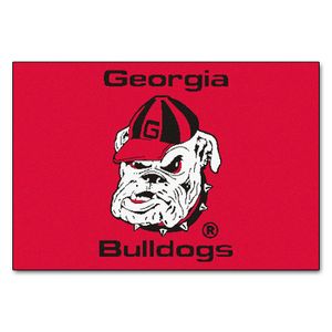 Fanmats Georgia Bulldogs Starter Mat, Alfombra entrante