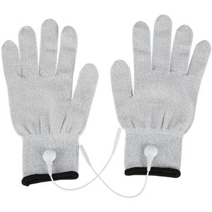 Guantes de masaje electrodo para máquinas de decenas (S)