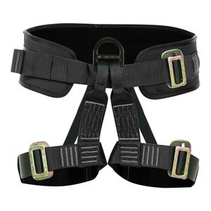 Fusion Climb 23 KN Apollo Tactical Zipline acolchada medio cuerpo ajustable Arnés, Negro/Naranja, L/XL)