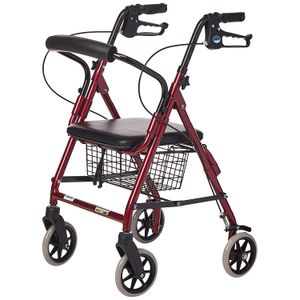 Lumex RJ4301R Walkabout Lite Junior andador, color borgoña
