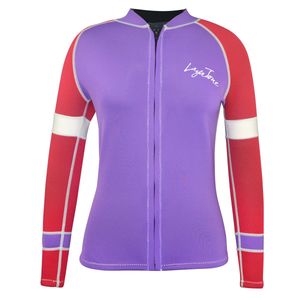 Trajes de neopreno Tops Mujer Chaqueta de neopreno