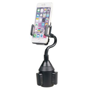 Universal 360 Grados Giratoria Cuello de cisne Copa Car Phone Holder GPS Soporte iPhone Cuna