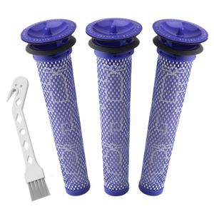 Wolfish Pack de 3 Pre Filtros para Dyson DC58, DC59, V6, V7, V8 Reemplazo parte # 965661-01. 3 recambios de filtro Dyson.