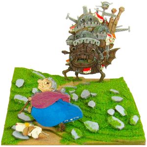 Studio Ghibli Mini Howl &apos;s Moving Castle Howl de el castillo y Sophie mp07 – 31 non-scale Papel Craft