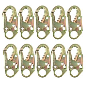 Fusion Climb maxi-2 Acero al carbono forjado de alta resistencia mosquetón 10-pack