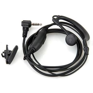 kenmax 1 Pin 3.5 mm G forma gancho de oreja clip Headset Auricular con micrófono para Yaesu Vertex Radio FT-40R VX-160, VX-210 A VX-400