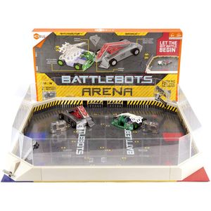 HEXBUG BattleBots Arena Bronco & Witch Doctor - Battle Bot con tablero de juego y accesorios - Juguete controlado remoto para niños - Baterías incluid
