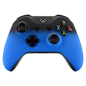 Carátula de la carcasa frontal de la carcasa frontal del agarre suave de extremerate para el controlador de microsoft xbox one x y one s