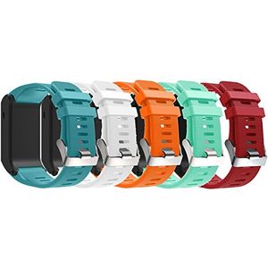 Banda para Garmin vivoactive HR, silicona suave banda de reloj de reemplazo sólo para Garmin vivoactive HR (sin tracker, bandas de repuesto sólo)
