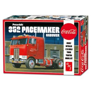 Coca-Cola – Peterbilt 352 marcapasos CABOVER modelo kit 1/25 Kit de modelo