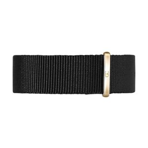 Gelfand & Co. Quick Release Interchangeable Watch Strap Black Nylon NATO 18mm