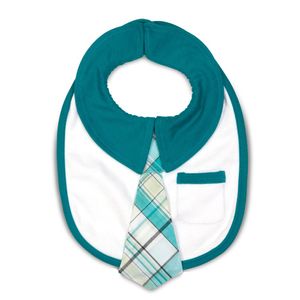 Pavilion Gift Company bebé babero, Robin 's Egg, 6"