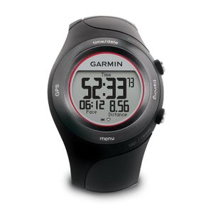 Garmin Forerunner 410 gps-enabled Reloj Deportivo con Heart Rate Monitor, Con monitor cardíaco, talla única , Negro