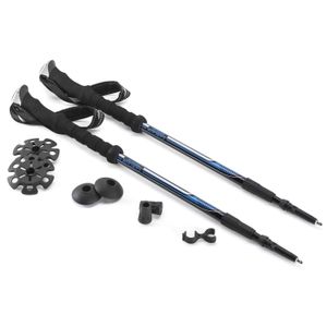 Cascade Mountain Tech Twist Lock Trekking Poles - Lightweight with Anit-Shock for Walking and Hiking Poles