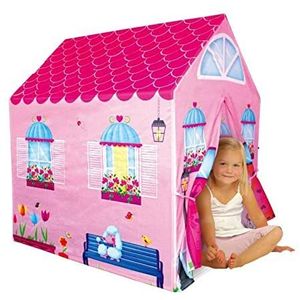 Casita de juego para niñas, Casa de ciudad, Tienda de campaña rosa para jugar en el jardín por ptlf