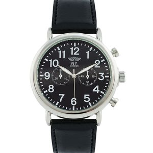 Rosemarie Collections para hombre o de mujer Vegano Unisex de piel esfera redonda reloj