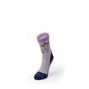 FITS Light Hiker Mini-Crew – Lightweight Padded Wool Hiking Socks for Outdoors