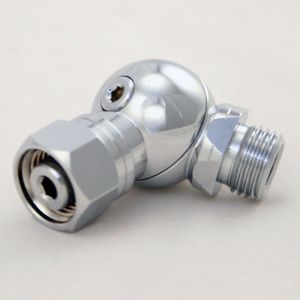 Nuevo adaptador de manguera giratorio de 360 grados de baja presión para la segunda etapa del regulador de buceo.