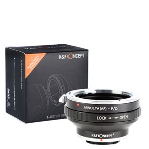 K & F Concept adaptador de montura de lente con trípode para lente Sony Alpha Minolta AF MA a Pentax Q PQ P/Q, Q-S1, Q10 Q7 soporte cámara