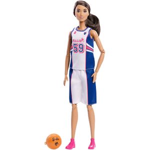 Barbie Made to Move Basketball Jugador, Morena con Baloncesto