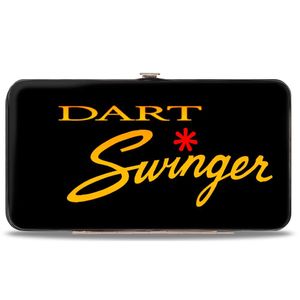 Dodge Dart Swinger Script Negro/Rojo/yellow-fade – Bisagra cartera