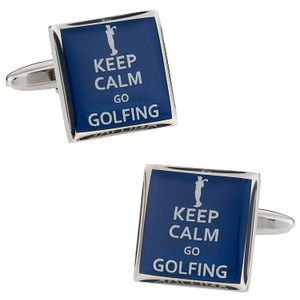 Keep Calm And novedad Gemelos de Cuff-Daddy, latón rodiado, CD-1909