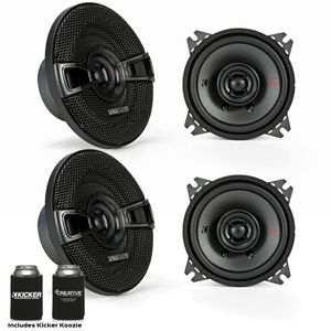 Kicker altavoz Bundle – Dos Pares De Kicker 4 inch ks-series Altavoces 44 ksc404