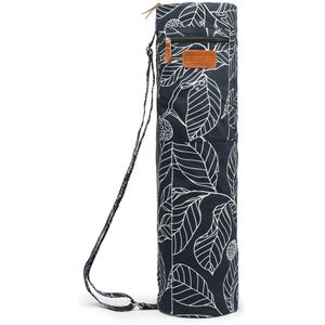 Elenture Tapete de yoga para ejercicio, con cierre total, con bolsa para transporte y bolsillos multipropósito.