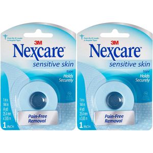 Nexcare bajo Trauma cinta para piel sensible, piel sensible 1 Cada Uno (Pack de 2) por Nexcare