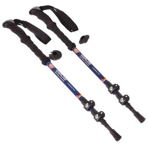 GOFLAME Trekking Poles 2 Pack Walking Hiking Anti-Shock Climbing Sticks Adjustable Lightweight Alpenstock Hicking Stick