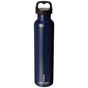 FIFTY/FIFTY Botella de agua de doble pared aislada al vacío, acero inoxidable, boca ancha con tapa de tres dedos