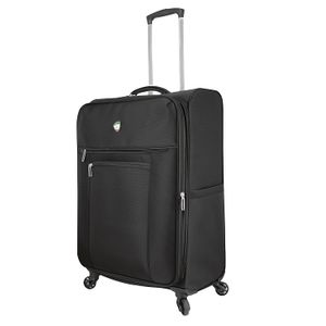 Mia Toro Italia Liguria Softside Spinner carry-on-black