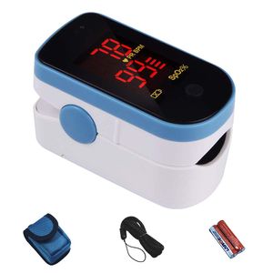 Oximetro de pulso de dedo azul cielo CHOICEMMED – Monitor de saturación de oxígeno sanguíneo – Oxímetro de pulso SPO2 – Sensor de oxígeno portátil con
