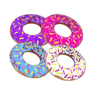 Hinchable Donuts 24" – Pack de 4 Delicious Looking Sprinkle Donut hinchables