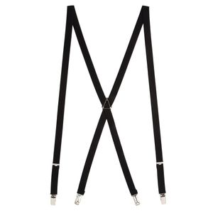 SuspenderStore Men's Thin Suspenders - 3/4 Inch Wide Satin Finish