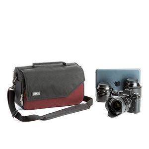 Think tanque Mirrorless mover 25I hombro bolsa para cámara sin espejo cuerpo con objetivos 3 – 4 Y 8" Tablet, color rojo