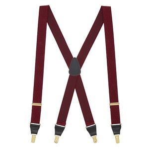 SuspenderStore Men's Jacquard Petite Diamonds Suspenders - CLIP