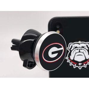 Soporte magnético para teléfono para coche con logotipo de Georgia Bulldogs
